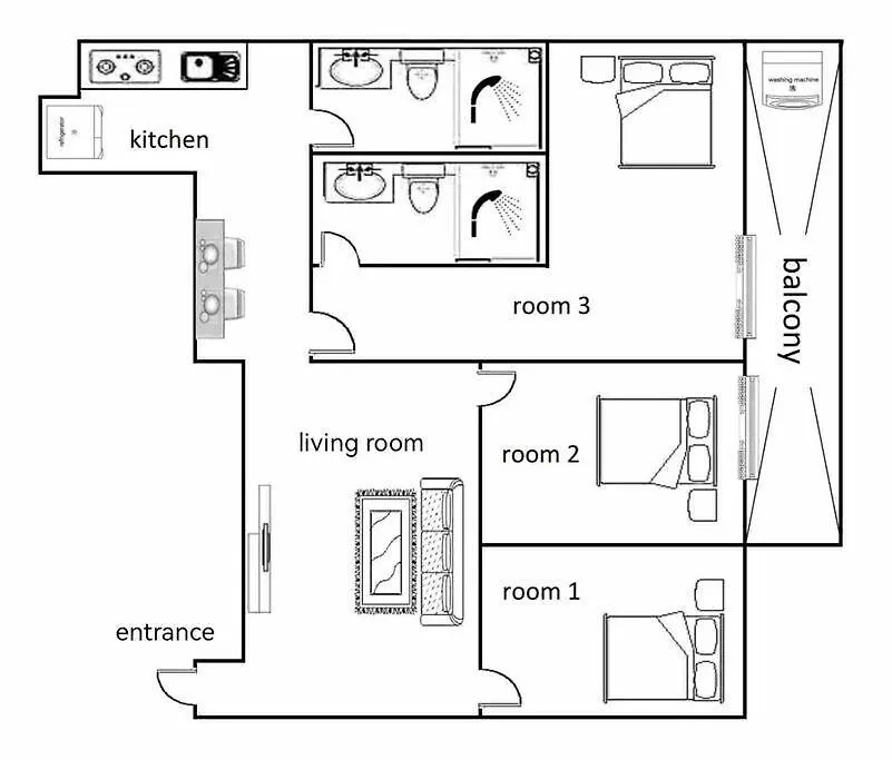 Apartment 新宿市中心jr线新大久保三分钟紧邻韩国街免费wi-Fi Tokyo